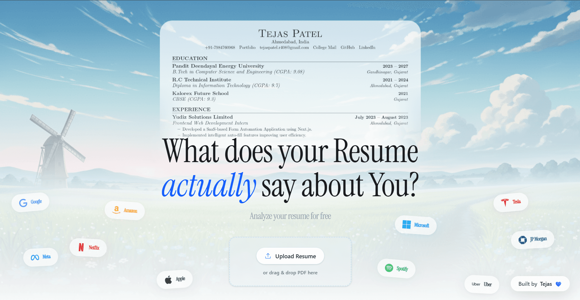 Resume Analyzer